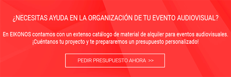 Te ayudamos con tu evento audiovisual